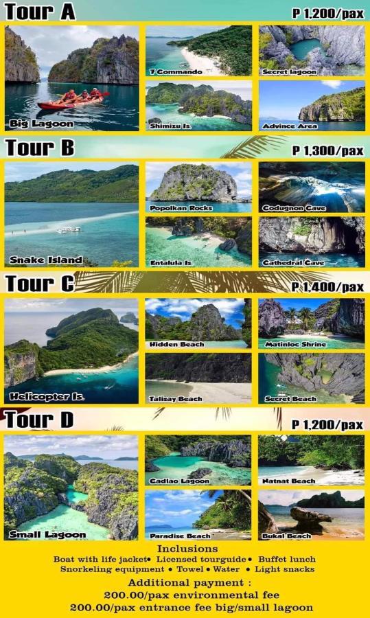 Backpackers Inn Gardenview Inn El Nido Exterior foto